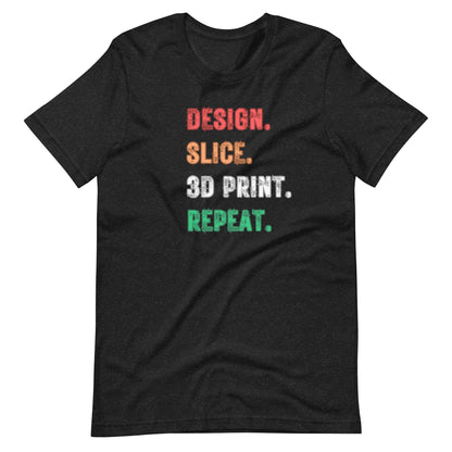 Design slice 3d print repeat