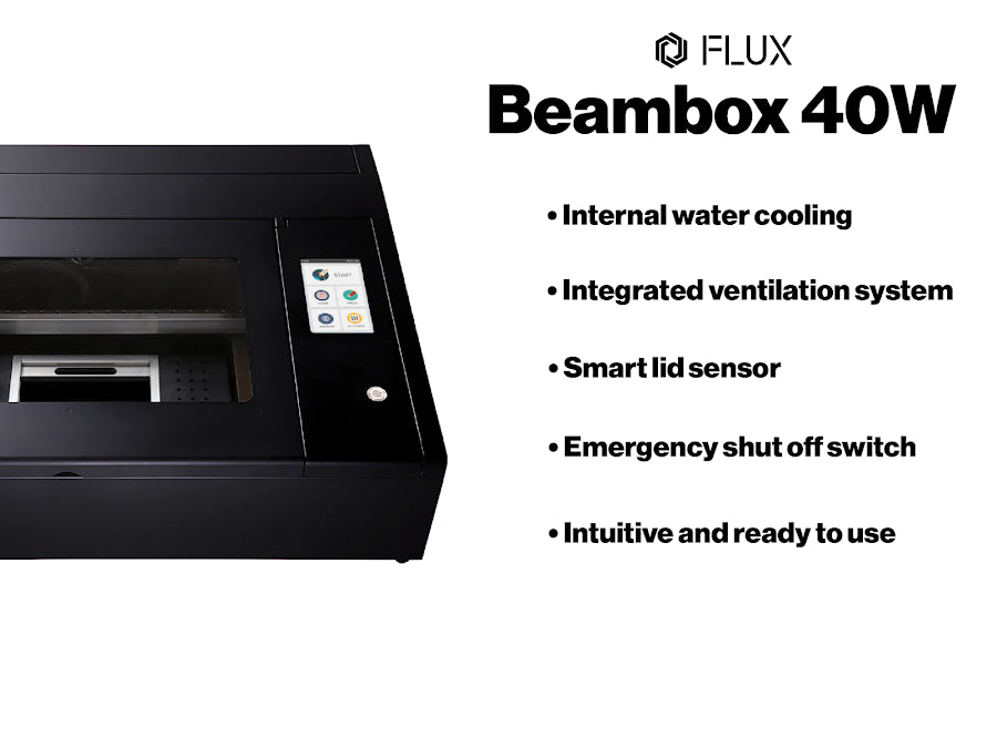 FLUX Beambox 40W Desktop Laser Cutter & Engraver