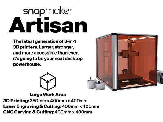 Snapmaker Artisan 3-in-1 3D Printer